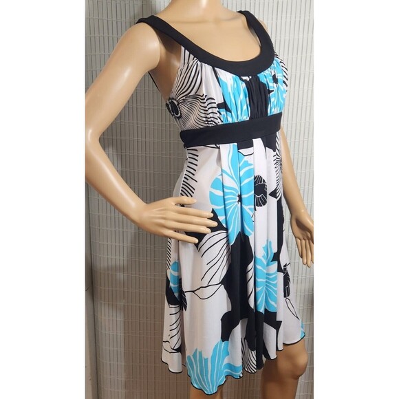 Trixxi Dress for Womens Size Large Sleeveless Floral Print Spring Dress - Picture 3 of 11